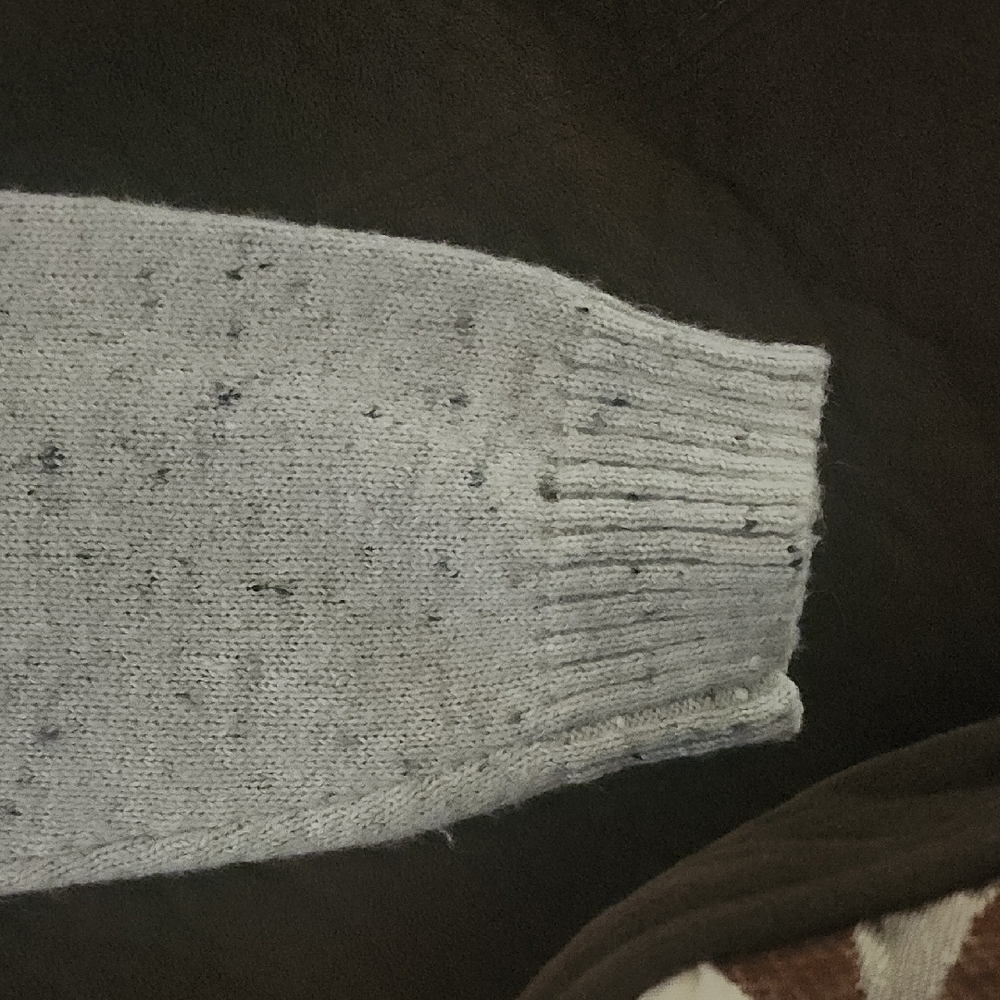Gray Patterned Sweater - Picture 4 of 5